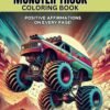 Monster truck coloring book